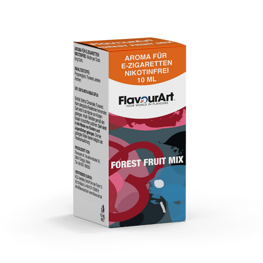 FlavourArt Forest Fruit Mix (Waldfrüchte Mix) Aroma 10ml – nikotinfrei für E-Zigaretten