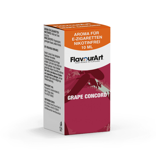 FlavourArt Grape Concord (Traube) Aroma 10ml – nikotinfrei für E-Zigaretten