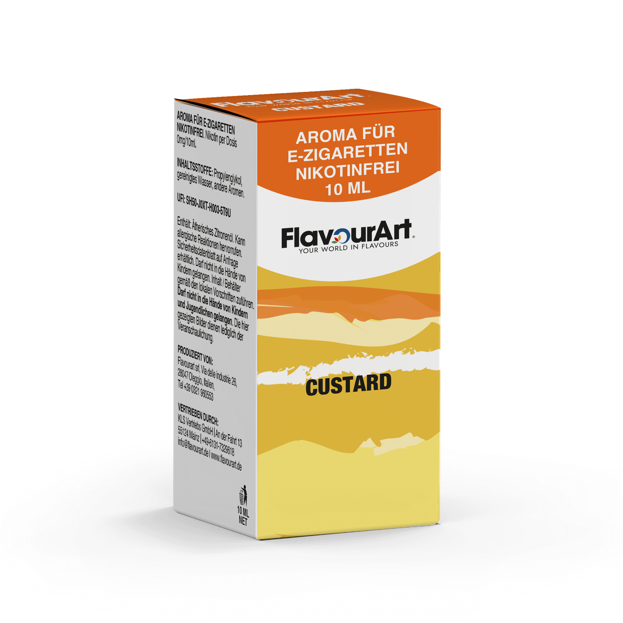 Custard (Vanillepuddingcreme) Aroma  10 ml nikotinfrei | FlavourArt