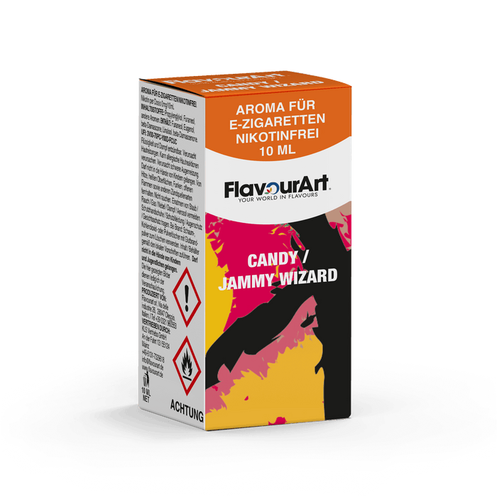 Candy Jammy Wizard (Bonbon / fruchtige Marmelade) Aroma für E-Zigaretten - Nikotinfrei - Inhalt 10 ml