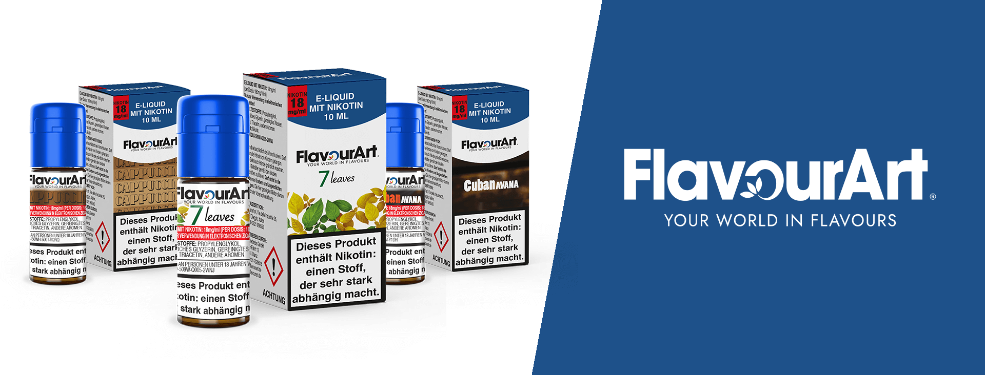 Allgemeiner FlavourArt-E-Liquid-Banner