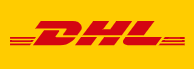 DHL-Logo - Wir versenden ausschließlich mit DHL im Identverfahren inkl. Altersverifikation (größer gleich 18 Jahre)