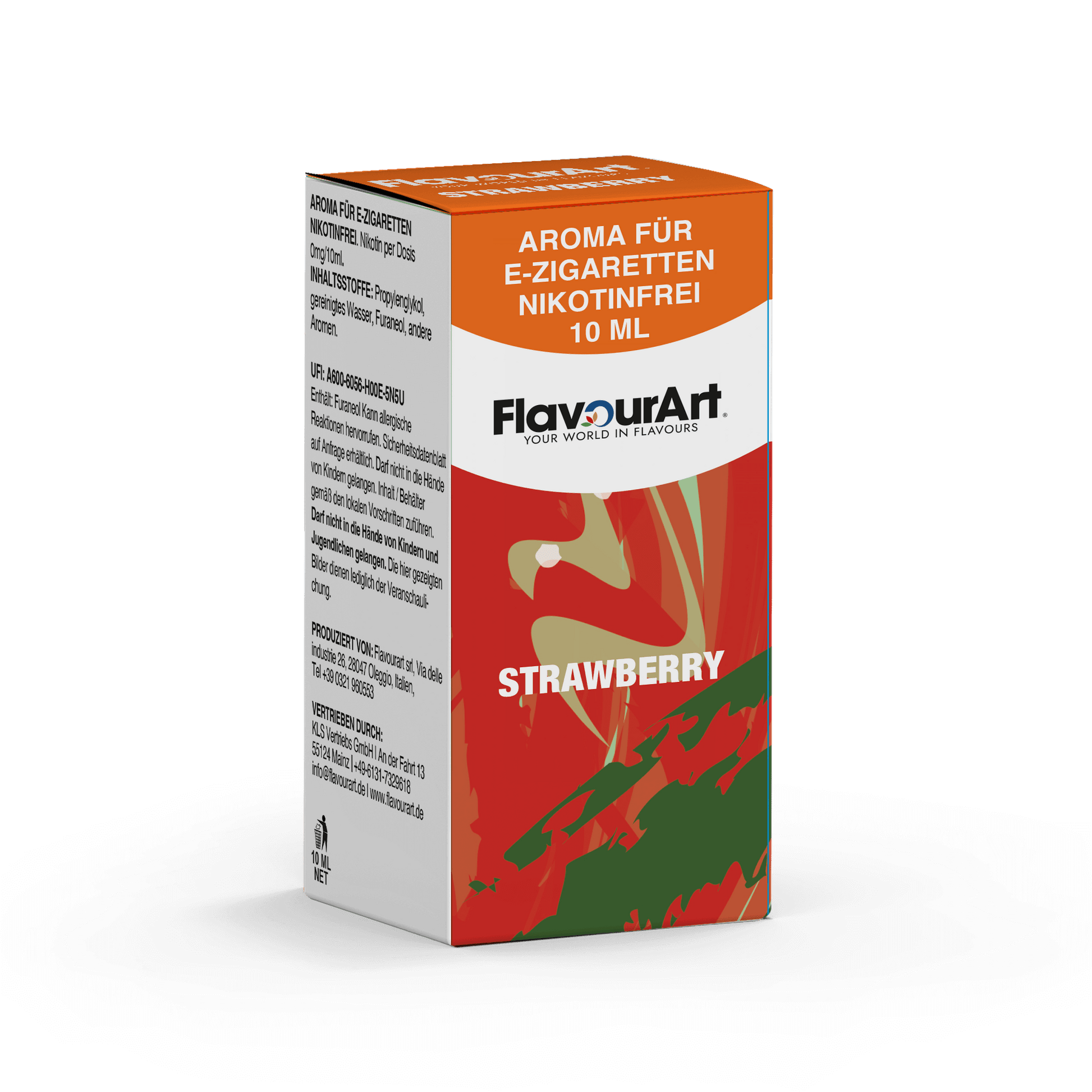 Strawberry (Erdbeere) Aroma 10 ml nikotinfrei | FlavourArt Strawberry (Erdbeere) Aroma 10 ml nikotinfrei | FlavourArt