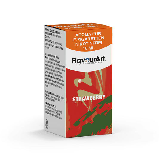 Bild zum Produkt: Strawberry (Erdbeere) Aroma für E-Zigaretten - Nikotinfrei - Inhalt 10 ml