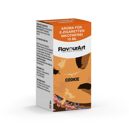 Bild zum Produkt: Cookie (gebackener Keks) Aroma für E-Zigaretten - Nikotinfrei - Inhalt 10 ml