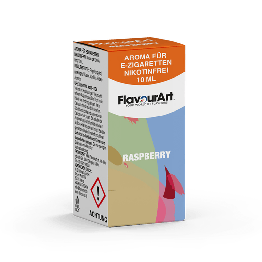 Bild zum Produkt: Raspberry (Himbeere) Aroma für E-Zigaretten - Nikotinfrei - Inhalt 10 ml