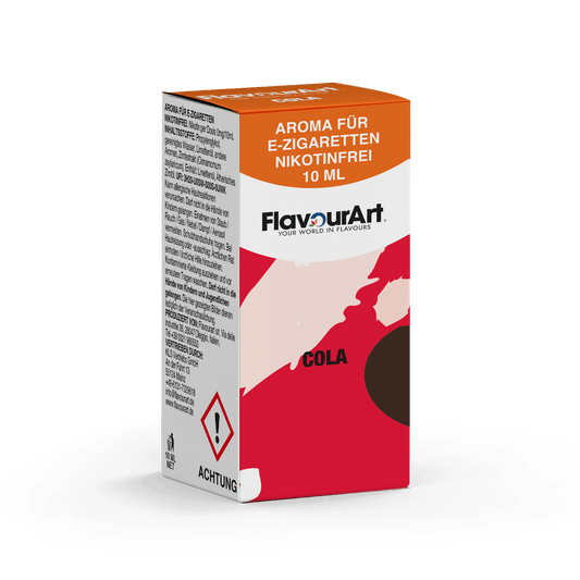 Bild zum Produkt: Cola Aroma für E-Zigaretten - Nikotinfrei - Inhalt 10 ml