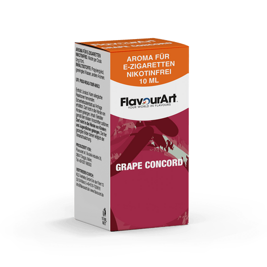 Bild zum Produkt: Grape Concord (Traube) Aroma für E-Zigaretten - Nikotinfrei - Inhalt 10 ml