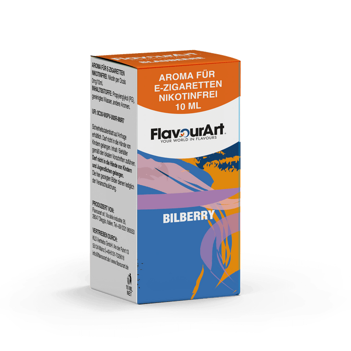 Bilberry (wilde Heidelbeere) Aroma für E-Zigaretten - Nikotinfrei - Inhalt 10 ml