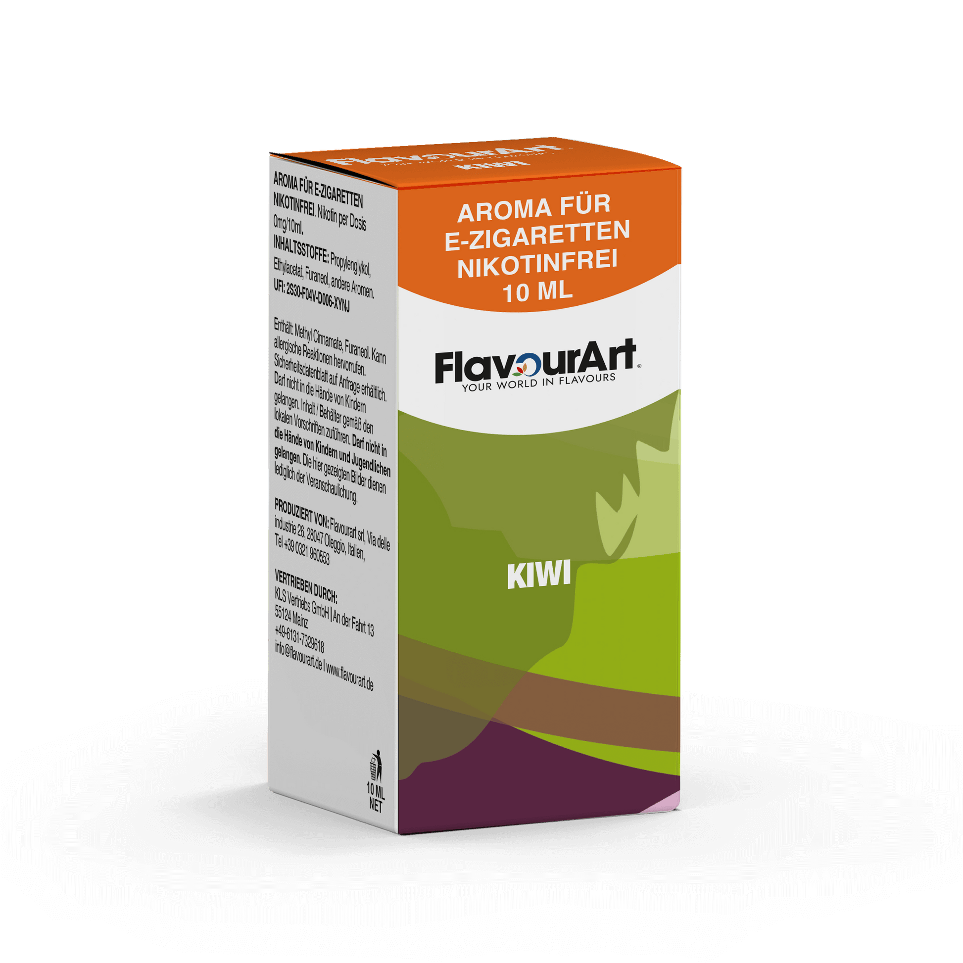 Bild zum Produkt: Kiw Aroma für E-Zigaretten - Nikotinfrei - Inhalt 10 ml