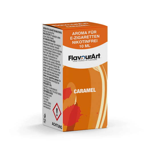 Bild zum Produkt: Caramel (Karamell) Aroma für E-Zigaretten - Nikotinfrei - Inhalt 10 ml