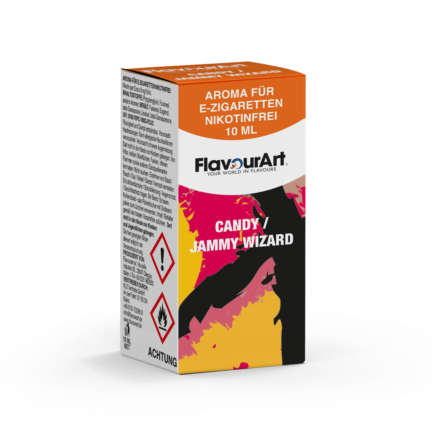 Bild zum Produkt: Candy Jammy Wizard (Bonbon / fruchtige Marmelade) Aroma für E-Zigaretten - Nikotinfrei - Inhalt 10 ml