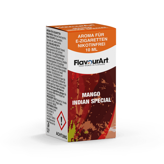 Bild zum Produkt: Mango Indian Special (indische Mango) Aroma für E-Zigaretten - Nikotinfrei - Inhalt 10 ml
