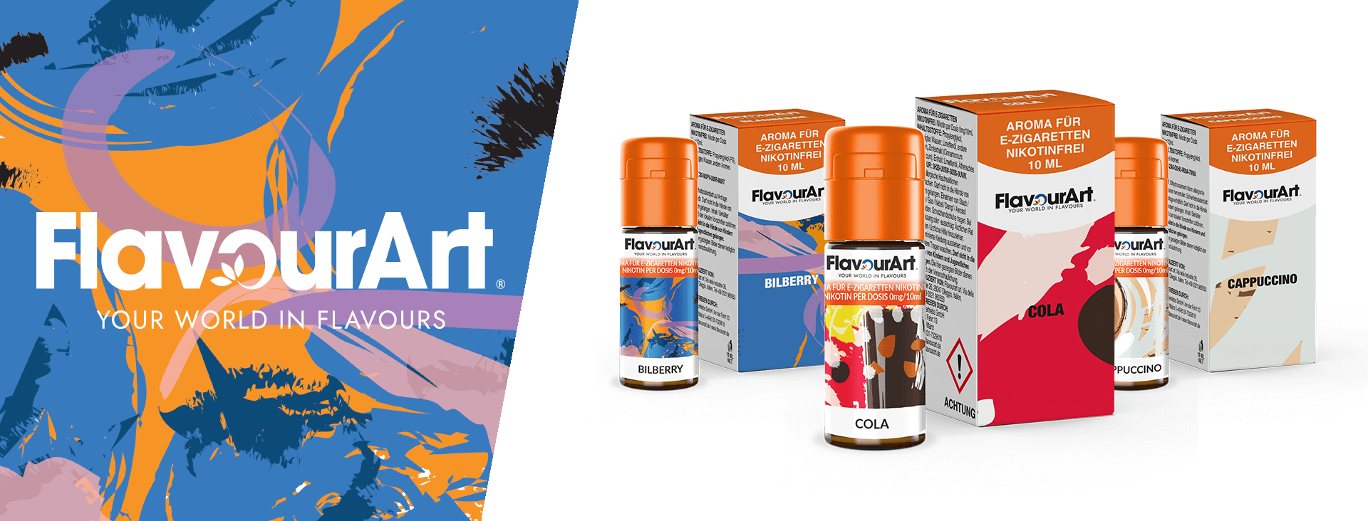 Allgemeiner FlavourArt-Aroma-Banner